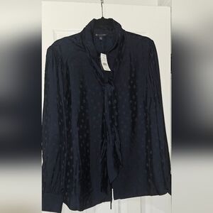 Brooks Brothers POLKA DOT BLOUSE SZ 16